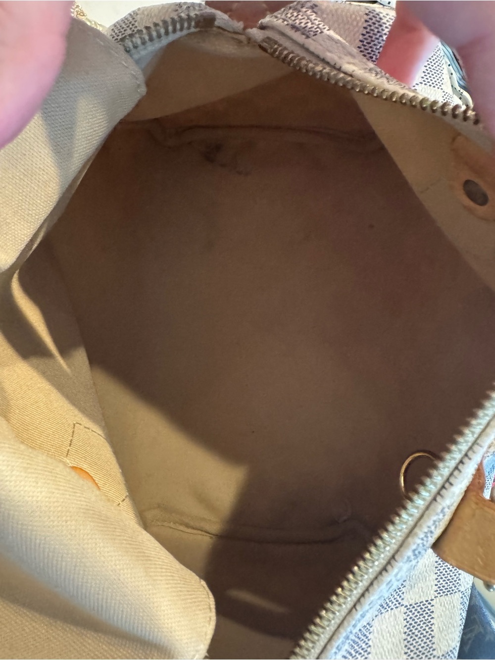 Authentic Louis Vuitton Azur Speedy 25 - Picture 15 of 16